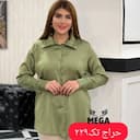 مانتو شومیزی ساتن درباری